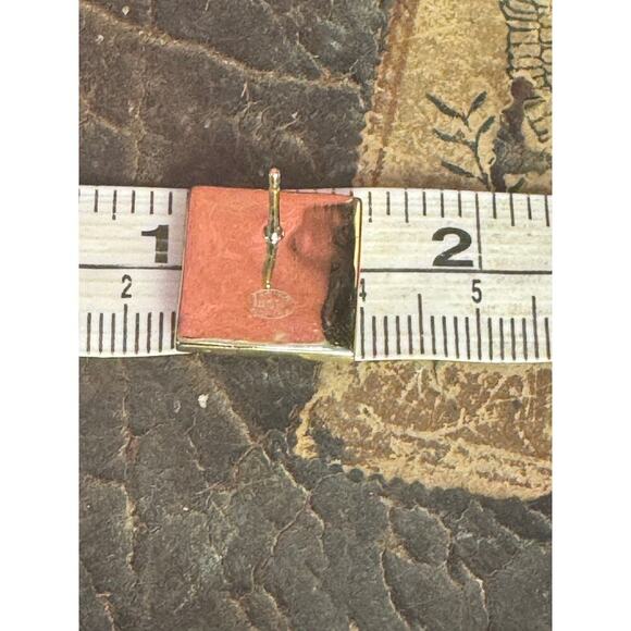 Chanel CC Black Enamel White Stud Earrings B22A CGHW Authentic CoA - Picture 5 of 5